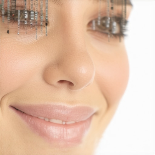 Dentist working with digital imaging and crown materials in a high-tech dental clinic.