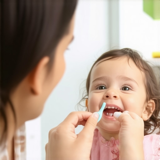 How to stop your toddler from biting the toothbrush