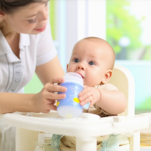 How to transition your baby from a bottle to a cup safely