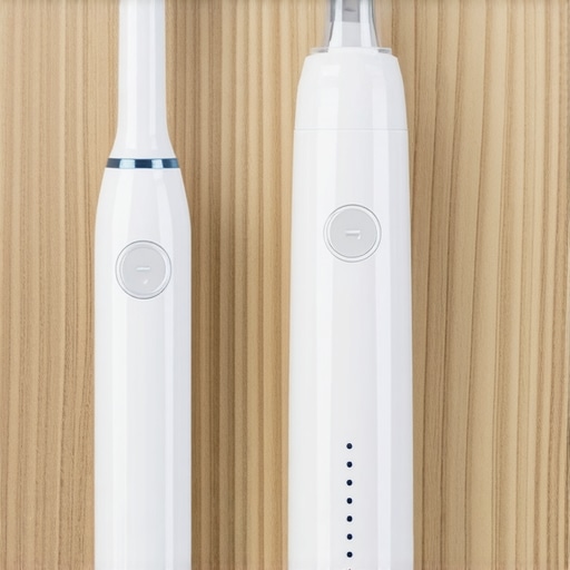 Electric toothbrush and water flosser used for oral health care