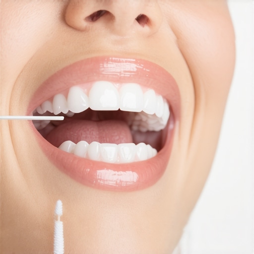 The easiest way to floss with a dental bridge