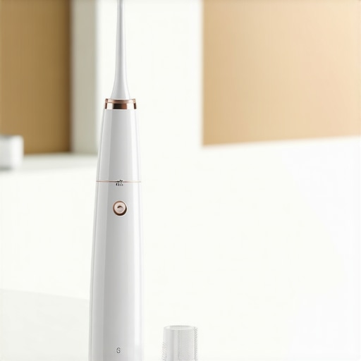 Advanced Dental Maintenance Tools Ultrasonic dental scaler and water flosser displayed for home oral care