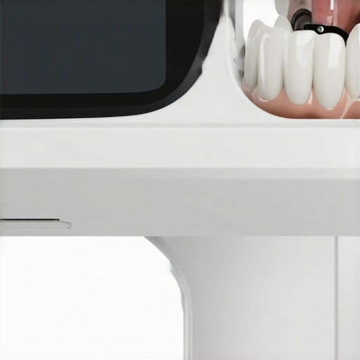 Dental Professional Using Intraoral Scanner A dentist scanning a patient's teeth with a state-of-the-art intraoral scanner