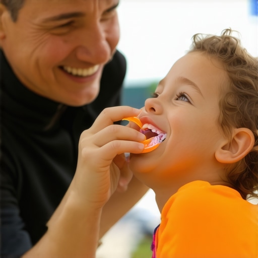 How to get your child to wear their mouthguard during sports