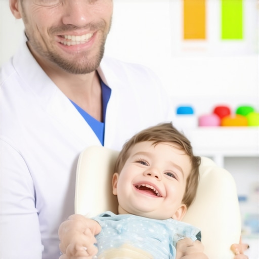 How to get your toddler to sit still in the dentist's chair