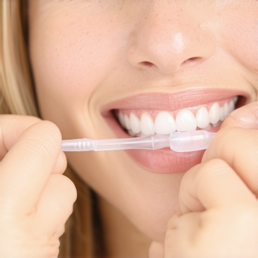 The proper way to floss when you have permanent retainers