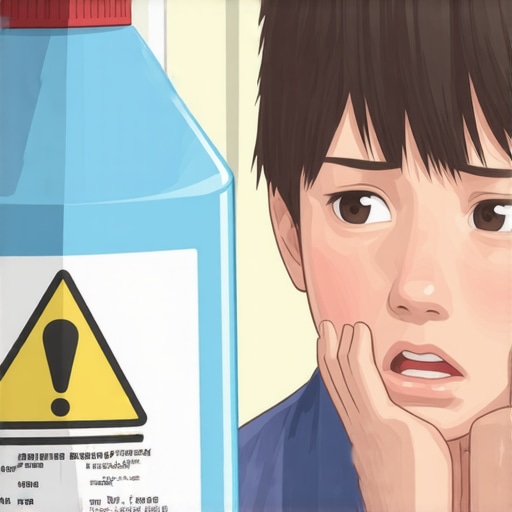 Why kids shouldn't use adult-strength mouthwash at home