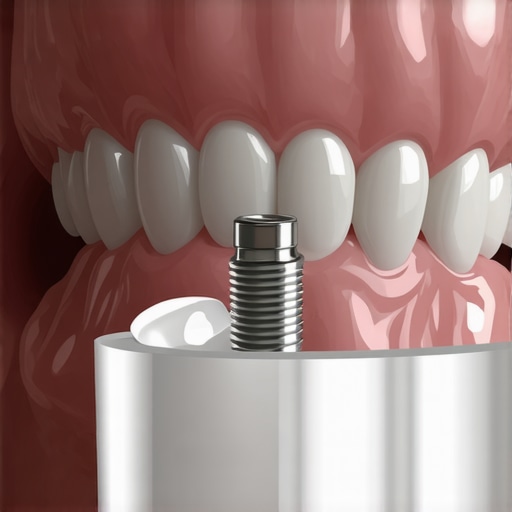 Why your dental implant area feels cold when you drink ice water