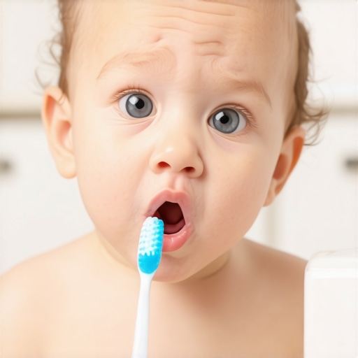 Why your toddler refuses to spit out toothpaste