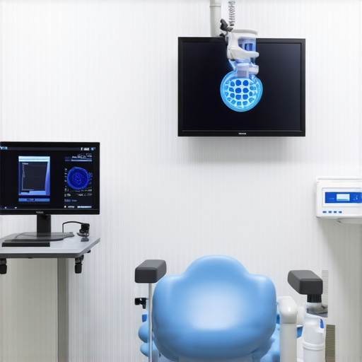 High-tech dental instruments and sterilizers in a modern dental clinic