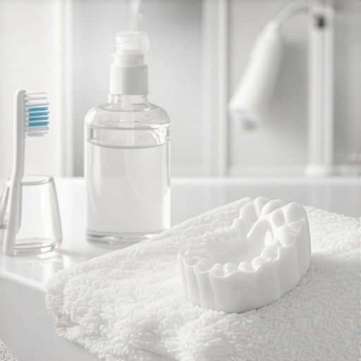 How to clean a night guard so it doesn't smell like bacteria