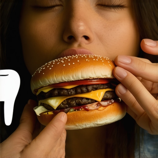 How to eat a burger without hurting your new dental implant