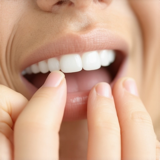 How to stop a sharp edge on a broken tooth from cutting your lip