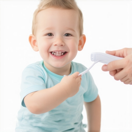 How to stop your toddler from being scared of the electric toothbrush