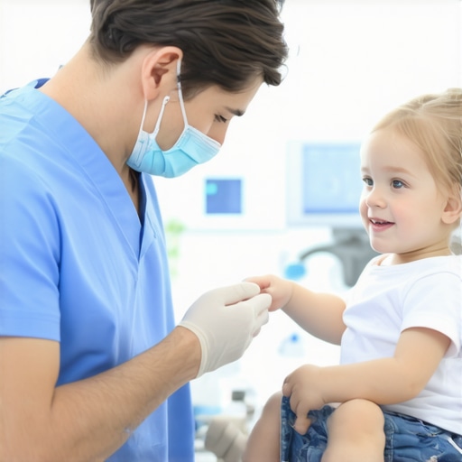 How to stop your toddler from biting during a dental exam