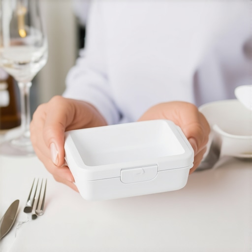 How to store your Invisalign trays when you go out to dinner