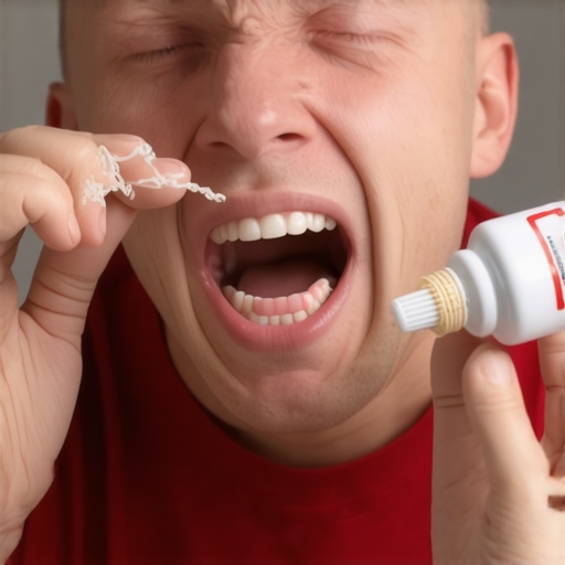 The Danger of Using Superglue to Fix a Broken Denture at Home