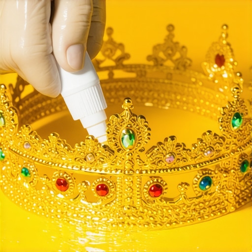The danger of using superglue to fix a broken crown at home