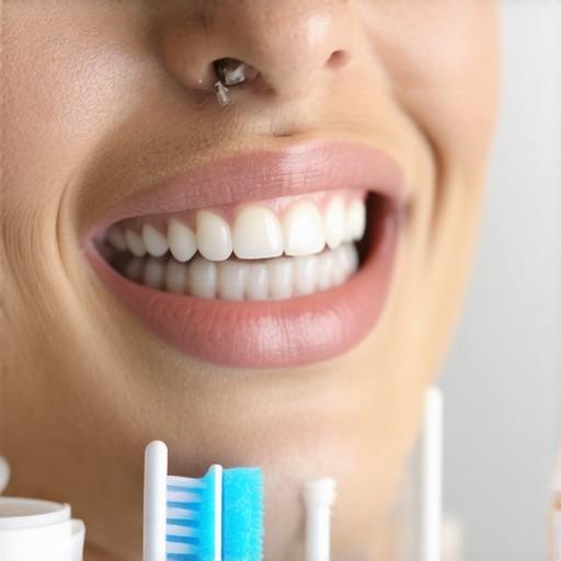 The easiest way to clean a permanent retainer wire