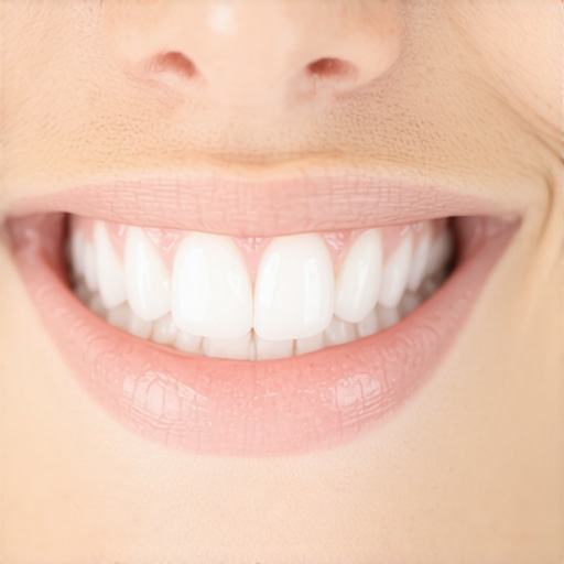 The reason your porcelain veneers look thicker than your real teeth