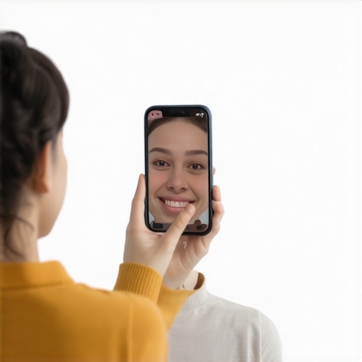 The reason your smile looks different in selfies than in the mirror