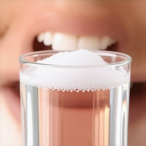 The salt water rinse hack for a sore mouth