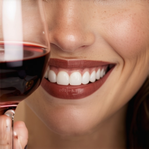The secret to keeping your smile bright while drinking red wine