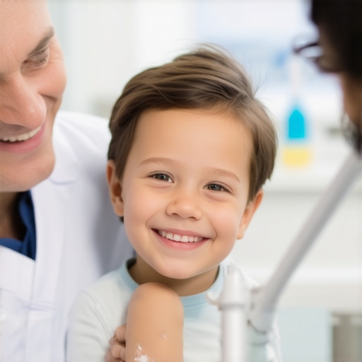 The secret to making your child's first dental visit a success