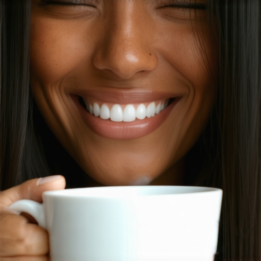 The trick to keeping a white smile with a daily tea habit
