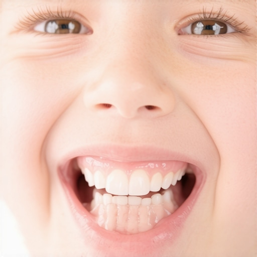 Why your child's baby teeth have gaps between them