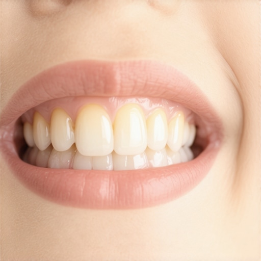 Why your child's first adult tooth looks so much more yellow
