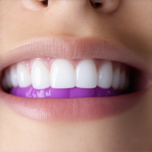 Why your child's gums look purple where a tooth is coming in