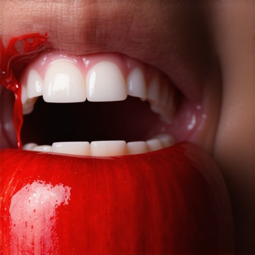 Why your gums bleed only when you eat apples