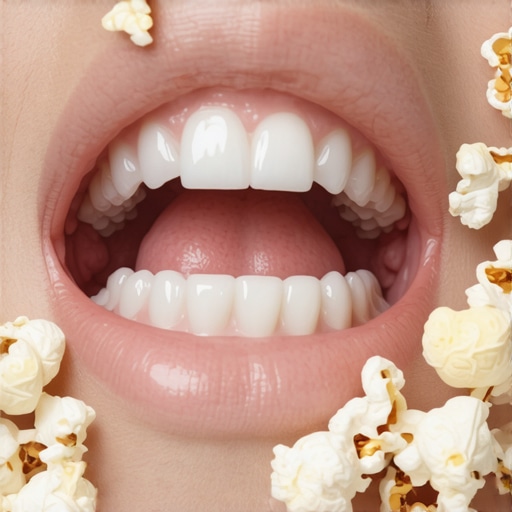 Why your new filling feels like a piece of popcorn is stuck there