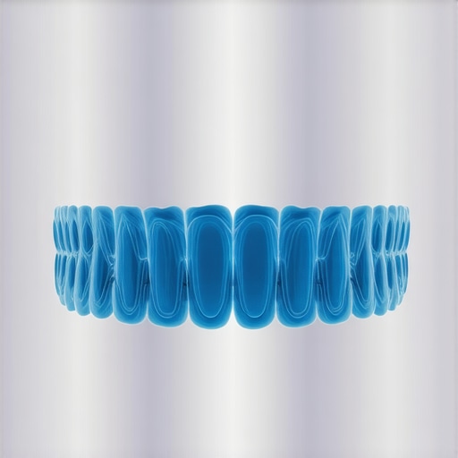 Close-up of a 3D CBCT dental scan used to detect hidden issues under bridges and crowns.