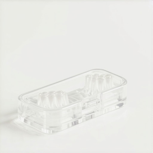 Clean Aligner Case for Fresh Breath A high-quality, clean Invisalign case drying in the sunlight to maintain oral hygiene.