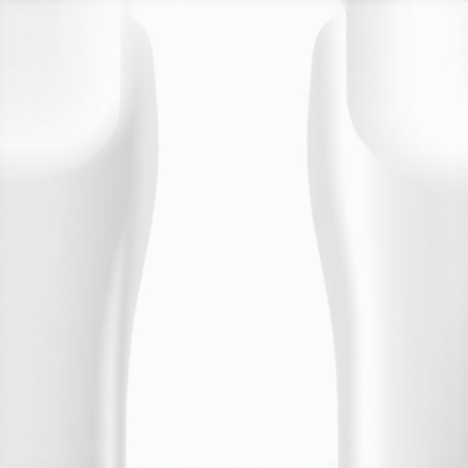 Close up of a gray tooth vs a bright white porcelain veneer restoration showing the color difference.