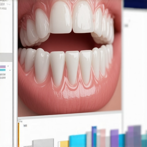 3D dental scan showing tooth alignment and bite pressure