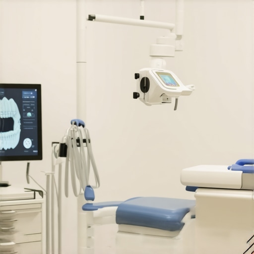 A professional 3D dental scanner used for precise diagnostics in a modern family dentistry office.