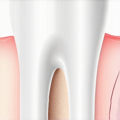 Close-up 3D visualization of a dental crown showing the important margin area for long-term oral health.