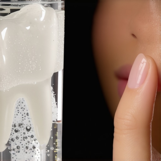 How to manage a crown that feels sensitive to air or cold liquids