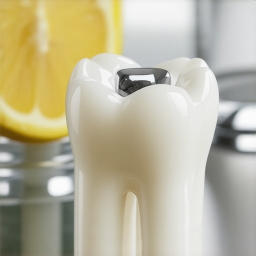 How to manage the metal taste after a new silver filling
