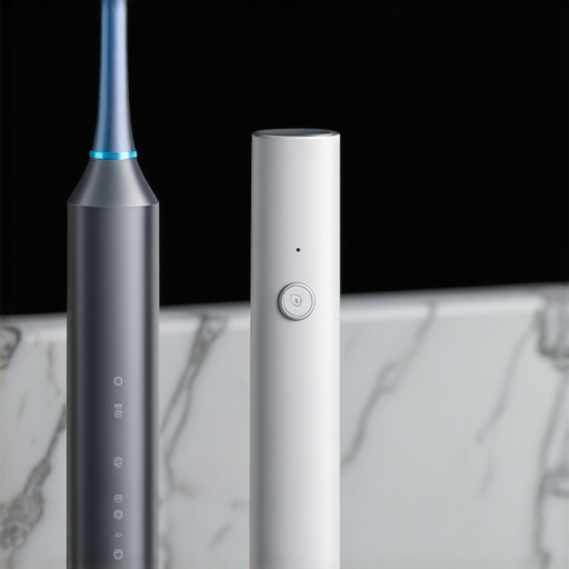 Electric toothbrush and water flosser for bridge maintenance