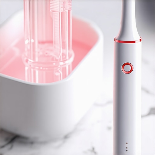 Modern Dental Maintenance Tools Electric toothbrush with pressure sensor and ultrasonic cleaner for dental aligners