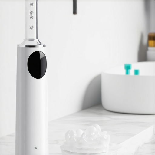 High-tech water flosser and sonic cleaner for oral health maintenance
