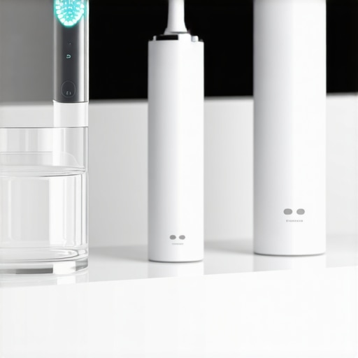 High-tech electric toothbrush and water flosser for oral maintenance
