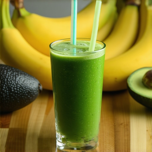 Nutritious Soft Foods for Braces Comfort A healthy green smoothie ideal for people with sore teeth after braces tightening.