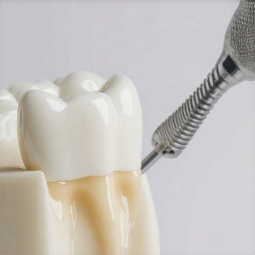 A detailed view of a dental crown showing the importance of precise margins and fit.