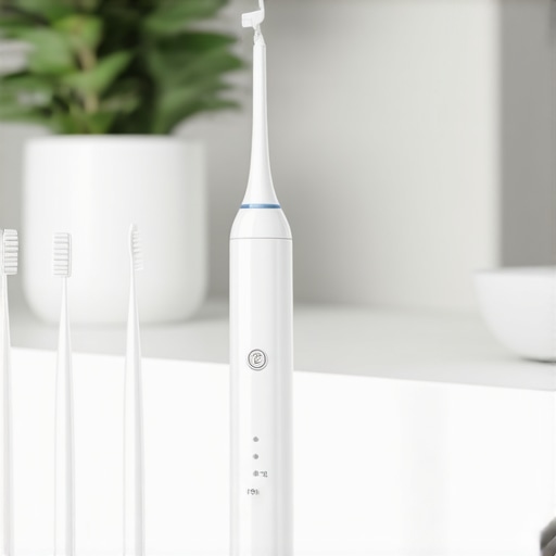High-quality water flosser and interdental brushes for dental bridge maintenance.
