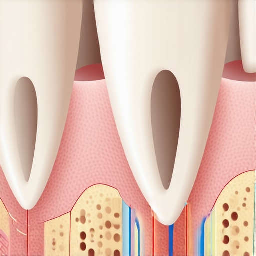 The Critical Margin of a Dental Crown Close-up illustration of a dental crown margin and gum interface.